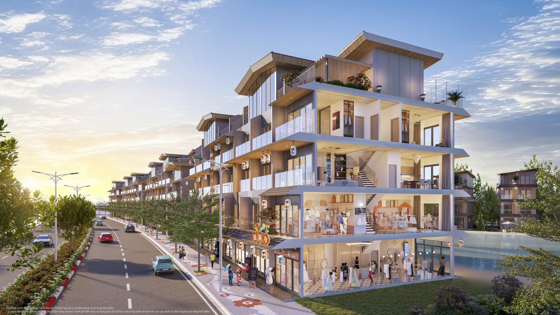 Thiết kế Shophouse tại Vinhomes Haivan Bay Thiết kế Shophouse tại Vinhomes Haivan Bay