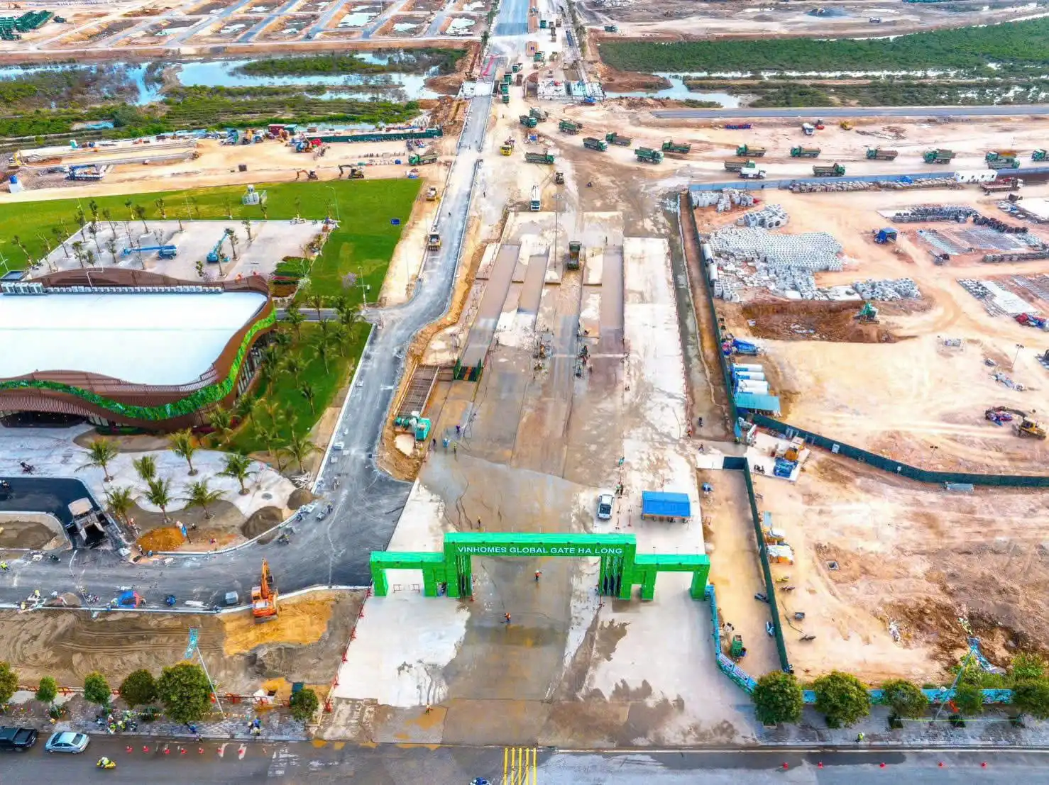 Tiến độ dự án Vinhomes Hạ Long Xanh đầu tháng 4/2026